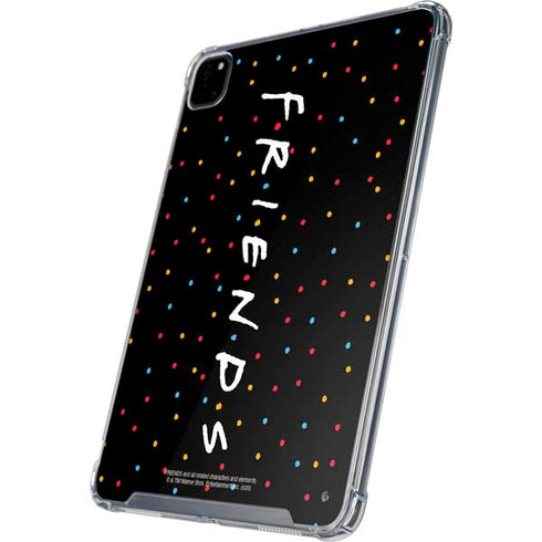 Warner Bros FRIENDS Polka Dots iPad Pro 12.9in (2020) Clear Case