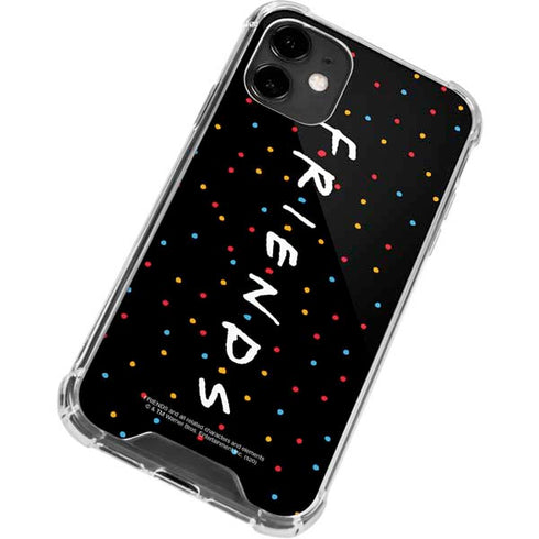 Warner Bros FRIENDS Polka Dots iPhone 12 Clear Case