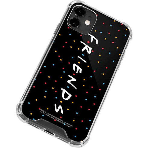 Warner Bros FRIENDS Polka Dots iPhone 12 Mini Clear Case