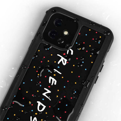 Warner Bros FRIENDS Polka Dots iPhone 12 Mini Waterproof Case