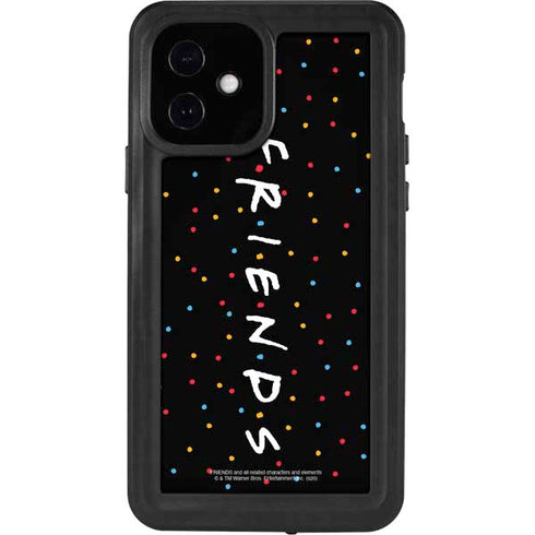 Warner Bros FRIENDS Polka Dots iPhone 12 Waterproof Case