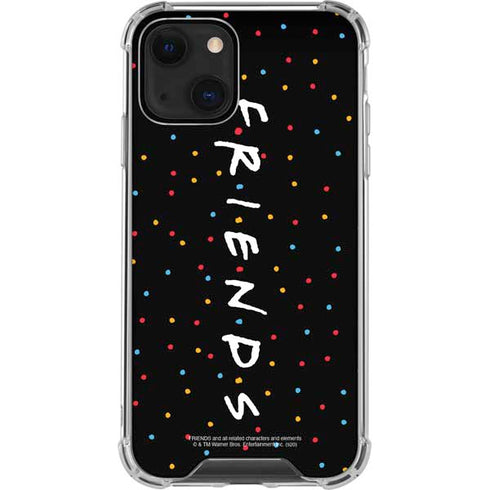 Warner Bros FRIENDS Polka Dots iPhone 13 Mini Clear Case