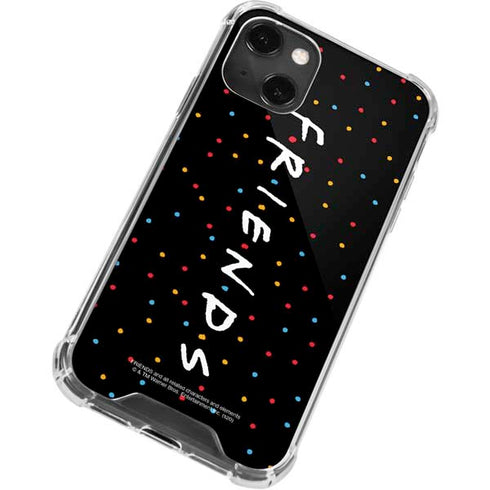 Warner Bros FRIENDS Polka Dots iPhone 13 Mini Clear Case