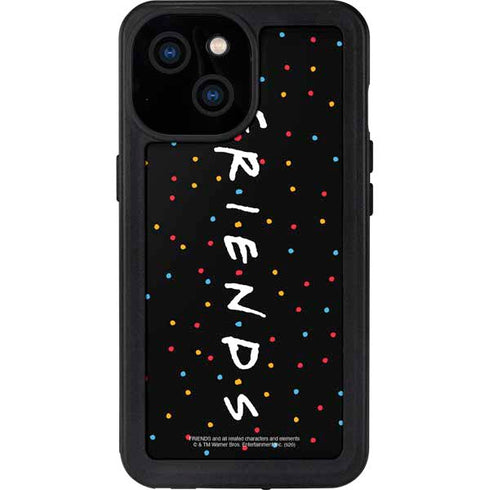 Warner Bros FRIENDS Polka Dots iPhone 13 Mini Waterproof Case