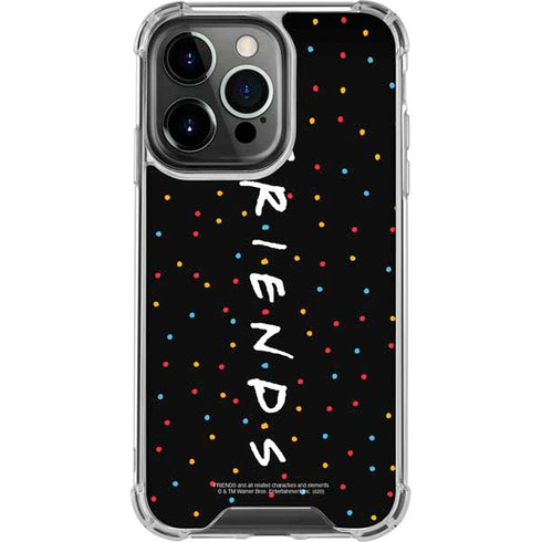 Warner Bros FRIENDS Polka Dots iPhone 13 Pro Clear Case