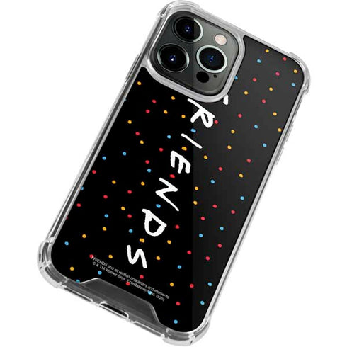 Warner Bros FRIENDS Polka Dots iPhone 13 Pro Clear Case