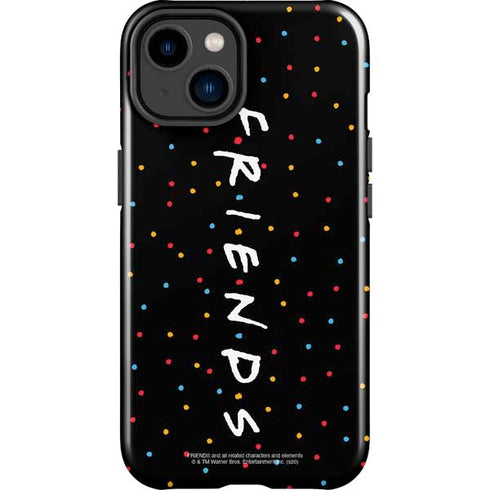 Warner Bros FRIENDS Polka Dots iPhone 15 Plus Impact Case