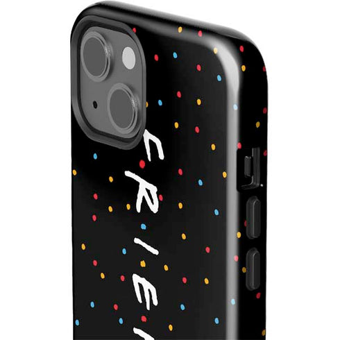 Warner Bros FRIENDS Polka Dots iPhone 14 Plus Impact Case