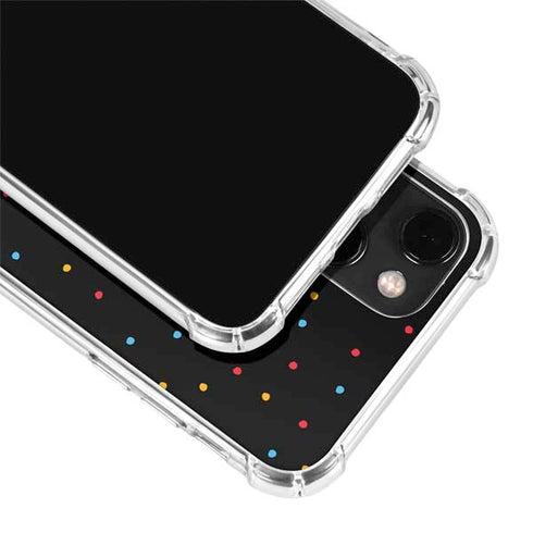 Warner Bros FRIENDS Polka Dots iPhone 14 Plus Clear Case