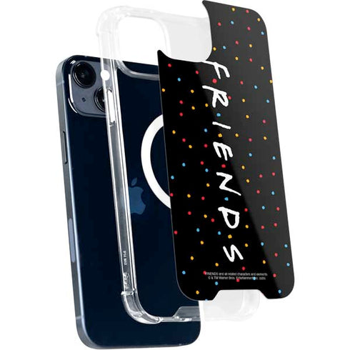Warner Bros FRIENDS Polka Dots iPhone 15 Plus MagSafe Case
