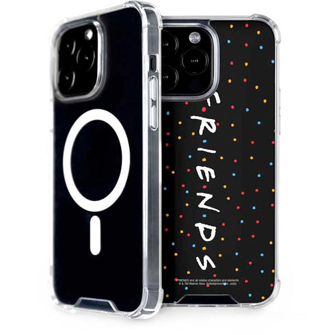 Warner Bros FRIENDS Polka Dots iPhone 14 Pro Max MagSafe Case