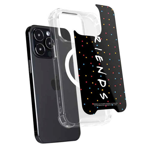 Warner Bros FRIENDS Polka Dots iPhone 15 Pro Max MagSafe Case