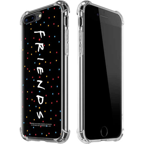 Warner Bros FRIENDS Polka Dots iPhone 7/8 Plus Clear Case
