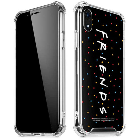 Warner Bros FRIENDS Polka Dots iPhone XR Clear Case