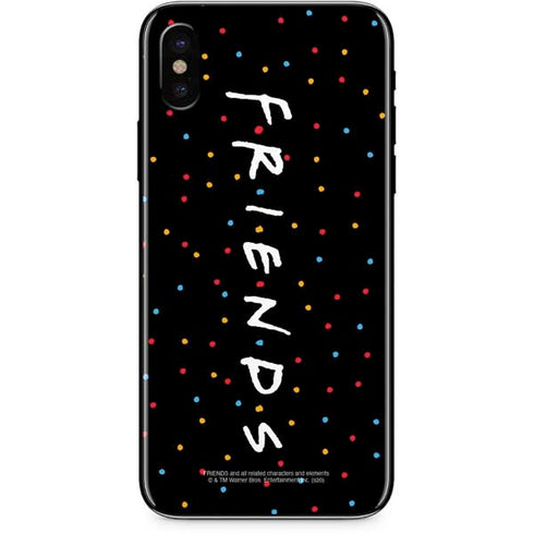 Warner Bros FRIENDS Polka Dots iPhone XS Skin