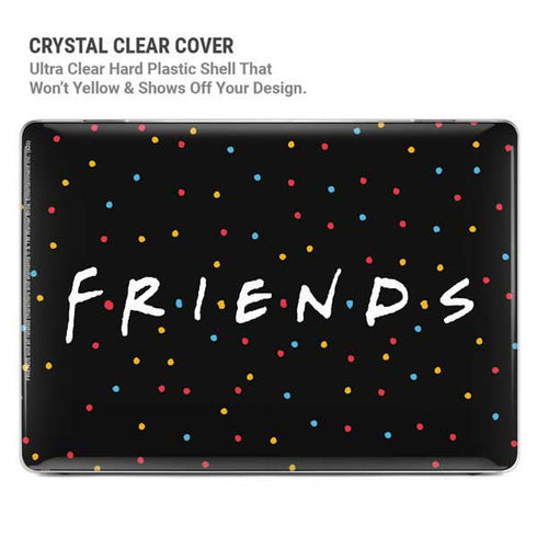 Warner Bros FRIENDS Polka Dots MacBook Air 15in (2023-2025) Case plus Skin