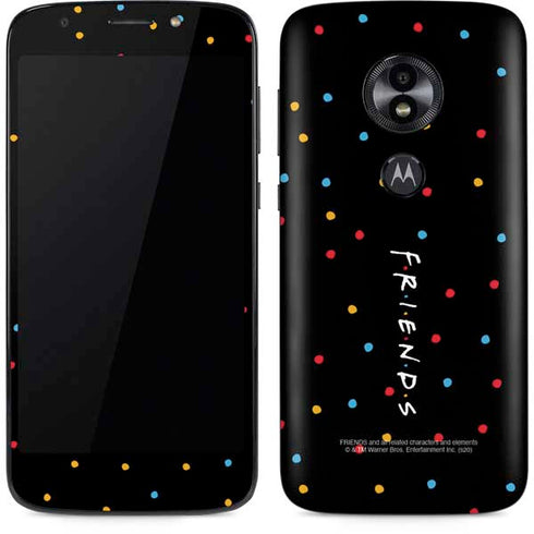 Warner Bros FRIENDS Polka Dots Moto E5 Play Skin