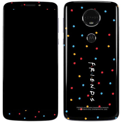Warner Bros FRIENDS Polka Dots Moto E5 Plus Skin