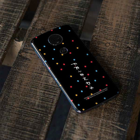 Warner Bros FRIENDS Polka Dots Moto E5 Plus Skin