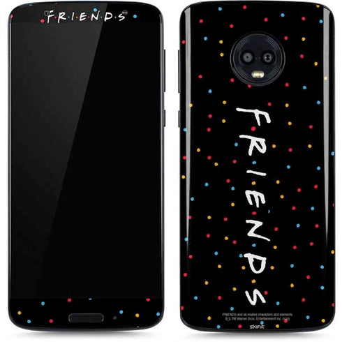 Warner Bros FRIENDS Polka Dots Moto G6 Skin