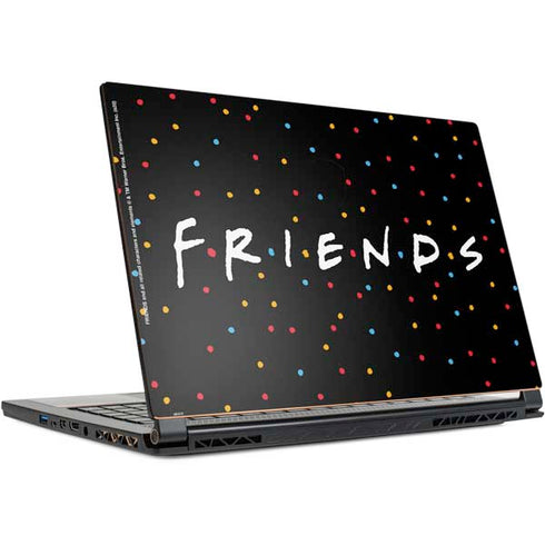Warner Bros FRIENDS Polka Dots MSI GS65 Stealth Laptop Skin