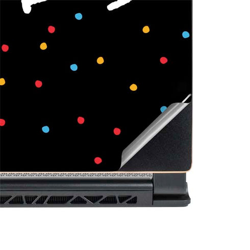 Warner Bros FRIENDS Polka Dots MSI GS65 Stealth Laptop Skin
