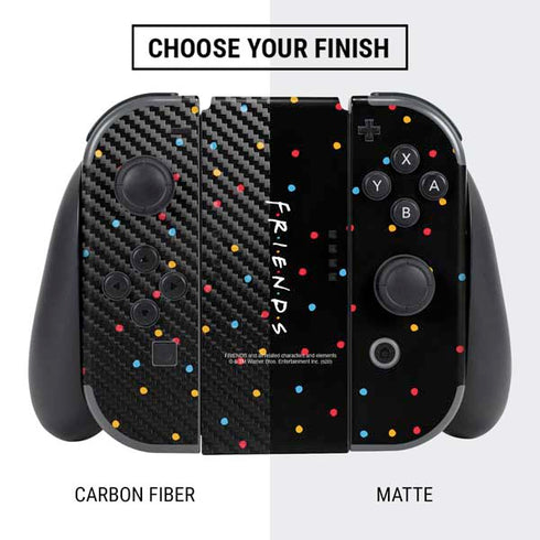 Warner Bros FRIENDS Polka Dots Nintendo Switch Bundle Skin