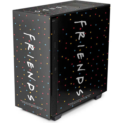 Warner Bros FRIENDS Polka Dots NZXT H510 Compact ATX Mid-Tower Case Skin