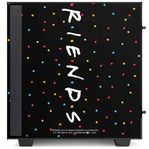 Warner Bros FRIENDS Polka Dots NZXT H510 Compact ATX Mid-Tower Case Skin
