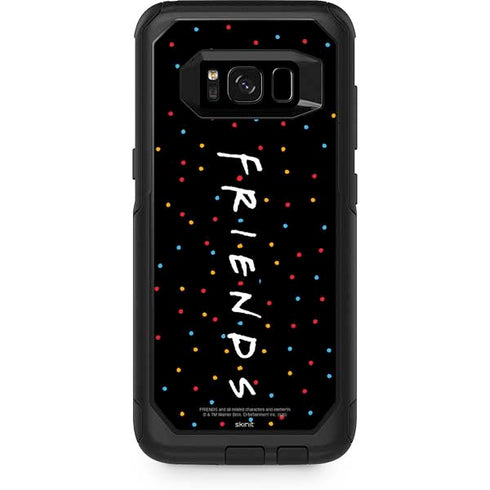 Warner Bros FRIENDS Polka Dots Otterbox Commuter Galaxy Skin