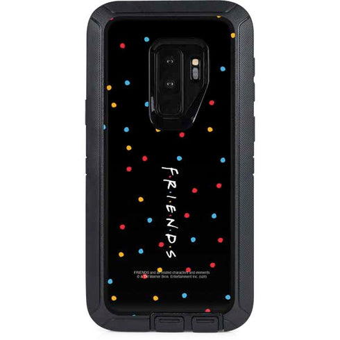 Warner Bros FRIENDS Polka Dots Otterbox Defender Galaxy Skin