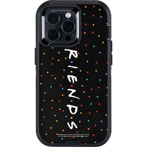 Warner Bros FRIENDS Polka Dots Otterbox Defender iPhone Skin