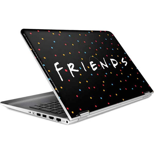 Warner Bros FRIENDS Polka Dots HP Pavilion Skin