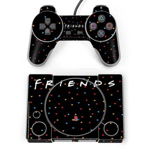 Warner Bros FRIENDS Polka Dots PlayStation Classic Bundle Skin