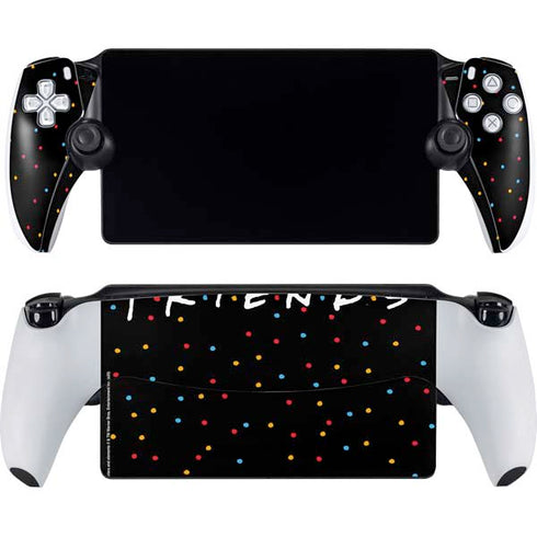 Warner Bros FRIENDS Polka Dots PlayStation Portal Remote Player Skin