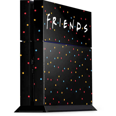 Warner Bros FRIENDS Polka Dots PS4 Console Skin