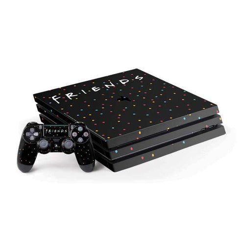Warner Bros FRIENDS Polka Dots PS4 Pro Bundle Skin
