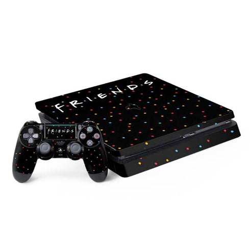 Warner Bros FRIENDS Polka Dots PS4 Slim Bundle Skin