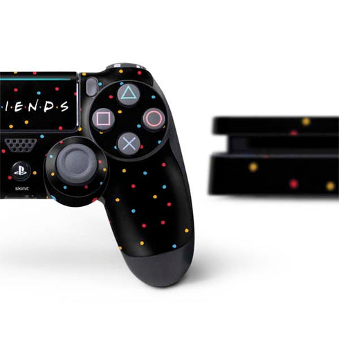 Warner Bros FRIENDS Polka Dots PS4 Slim Bundle Skin