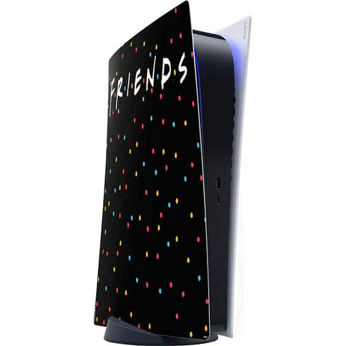 Warner Bros FRIENDS Polka Dots PS5 Digital Edition Console Skin