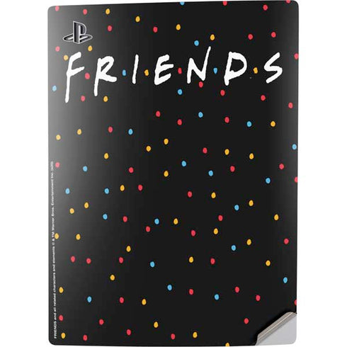 Warner Bros FRIENDS Polka Dots PS5 Digital Edition Console Skin