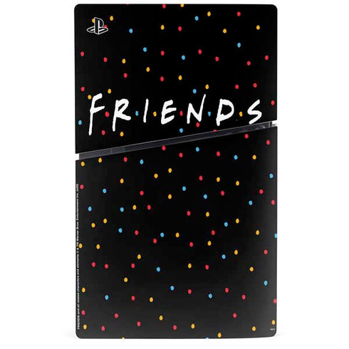 Warner Bros FRIENDS Polka Dots PS5 Slim Disk Bundle Skin