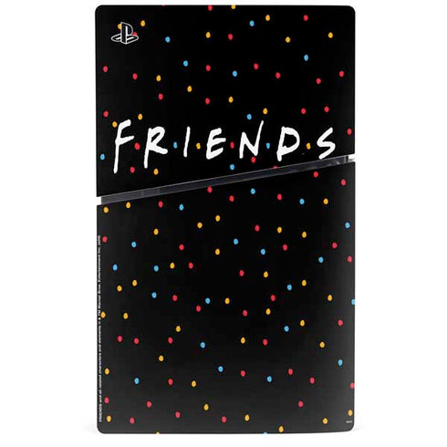 Warner Bros FRIENDS Polka Dots PS5 Slim Disk Console Skin