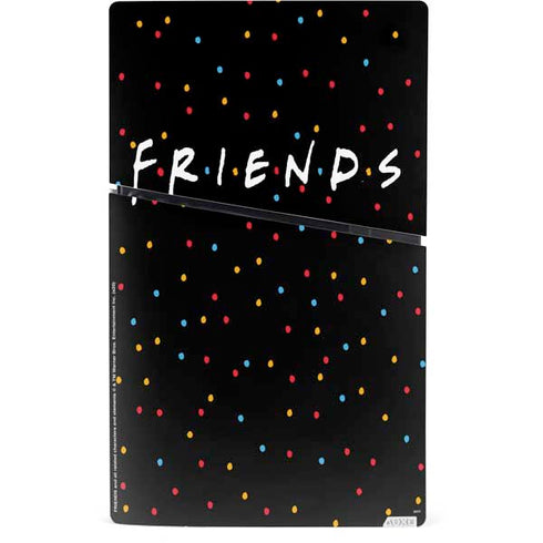 Warner Bros FRIENDS Polka Dots PS5 Slim Digital Edition Console Skin