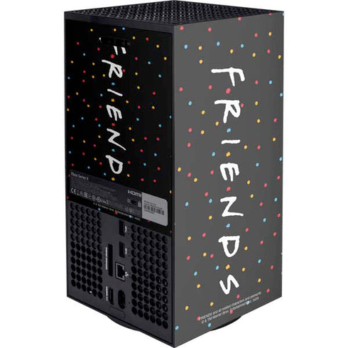 Warner Bros FRIENDS Polka Dots Xbox Series X Console Skin