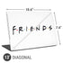 Warner Bros FRIENDS Universal Laptop 13in (10.6 x 7.6in) Skin