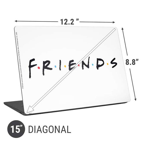 Warner Bros FRIENDS Universal Laptop 15in (12.2 x 8.8in) Skin
