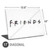 Warner Bros FRIENDS Universal Laptop 17in (13.8 x 10in) Skin