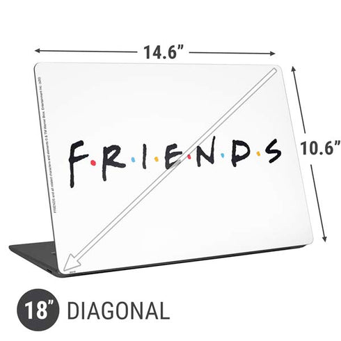 Warner Bros FRIENDS Universal Laptop 18in (14.6 x 10.6in) Skin