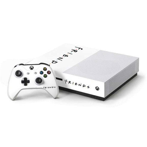 Warner Bros FRIENDS Xbox One S Console and Controller Bundle Skin